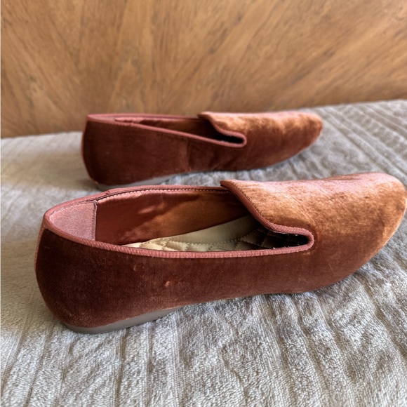 Birdies Women's Velvet Loafers - Rose Gold size 9 - Picture 9 of 15